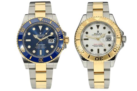 yachtmaster vs submariner fit.